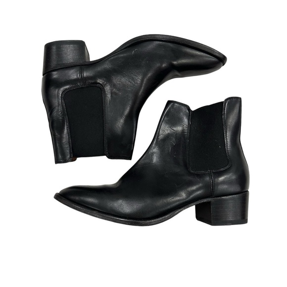 Frye Dara Chelsea Boot black leather - Picture 2 of 10